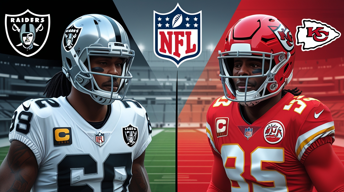 Las Vegas Raiders vs Kansas City Chiefs match Player Stats Overview