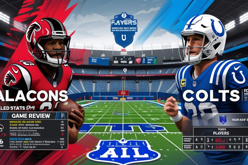 Atlanta Falcons vs Colts Match Player Stats: Detailed Game Review