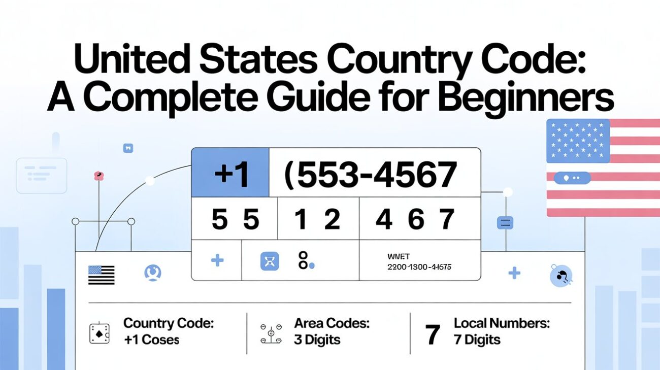 United States Country Code: A Complete Guide for Beginners 