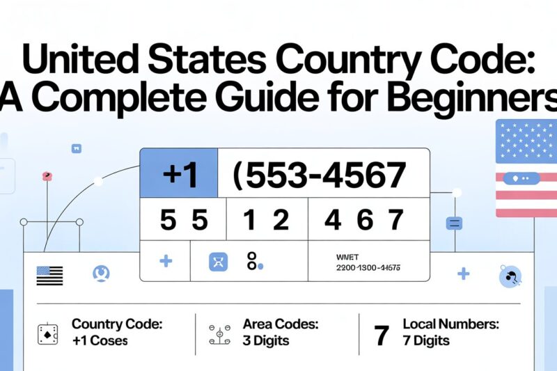 United States Country Code: A Complete Guide for Beginners 