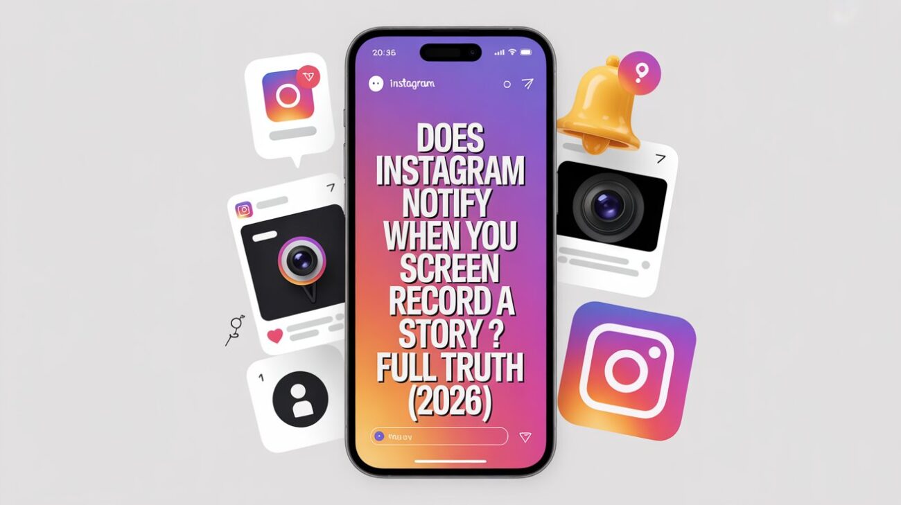 Does Instagram Notify When You Screen Record a Story? The Full Truth (2026)