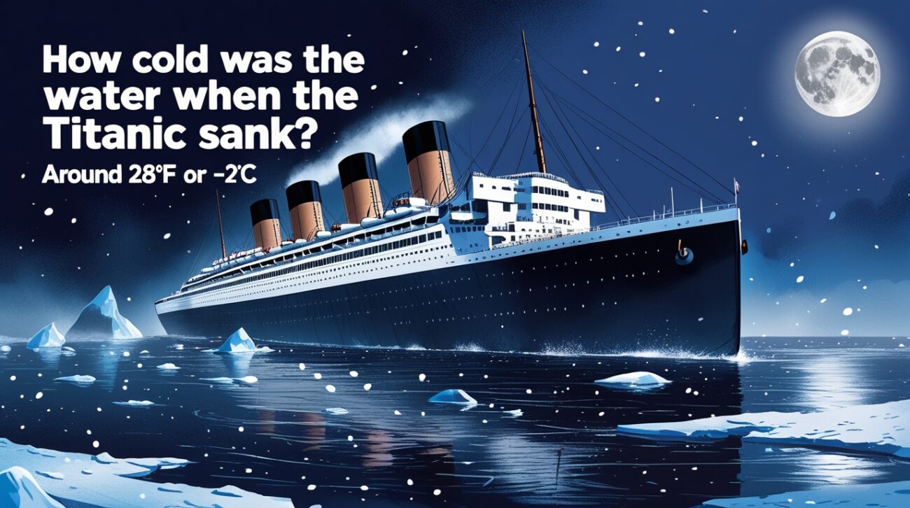 How Cold Was the Water When the Titanic Sank?