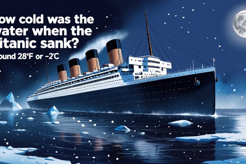 How Cold Was the Water When the Titanic Sank?