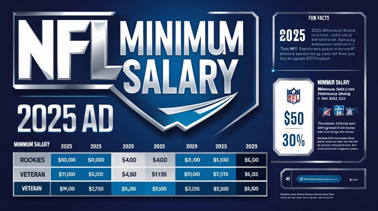 NFL Minimum Salary: The Complete Guide for 2025 and Beyond