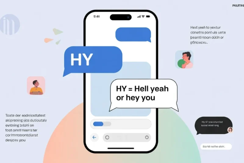 What Does HY Mean in Text? The Complete, Human Guide to This Confusing Two-Letter Slang