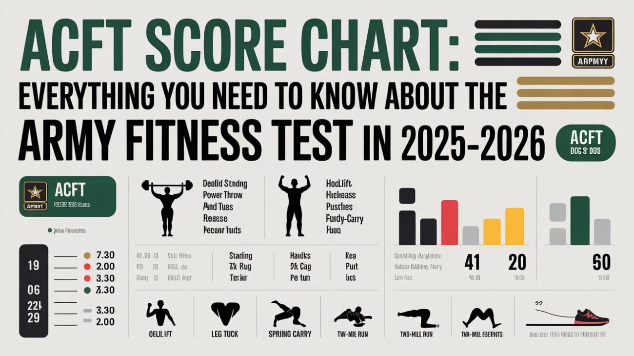 ACFT Score Chart: Everything You Need to Know About the Army Fitness Test in 2025–2026
