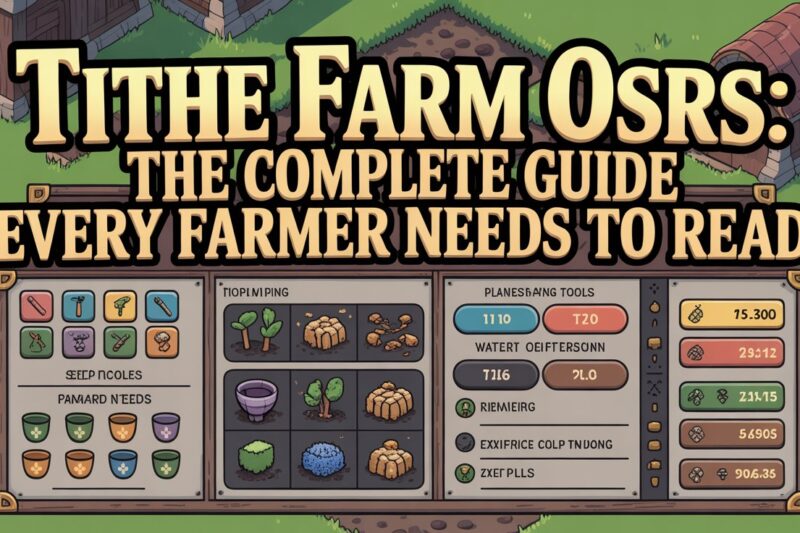 Tithe Farm OSRS: The Complete Guide Every Farmer Needs to Read