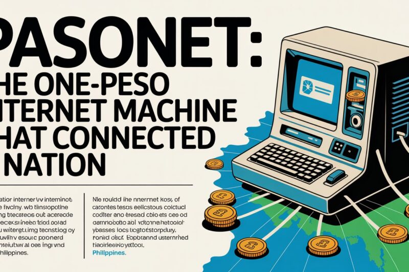 Pasonet: The One-Peso Internet Machine That Connected a Nation