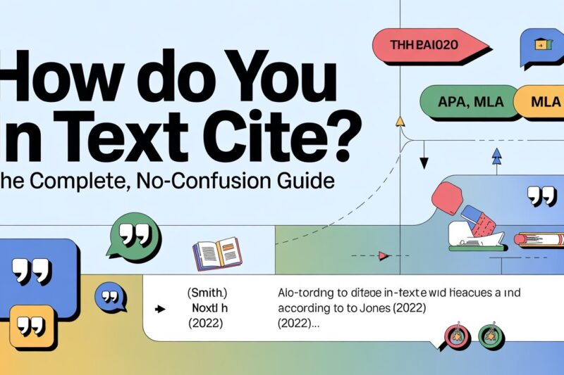 How Do You In Text Cite? The Complete, No-Confusion Guide