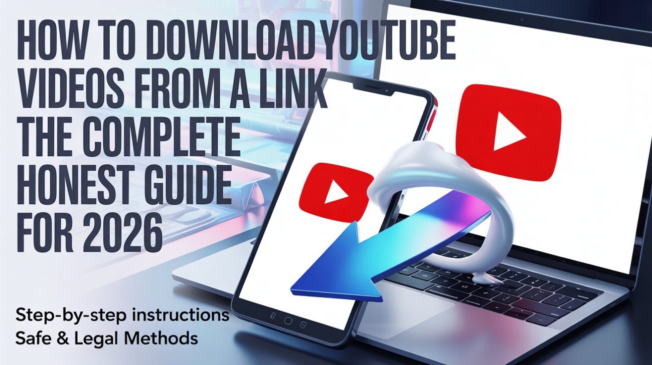 How to Download YouTube Videos from a Link — The Complete Honest Guide for 2026
