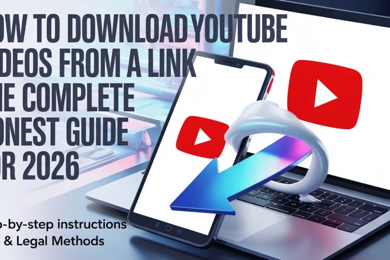 How to Download YouTube Videos from a Link — The Complete Honest Guide for 2026