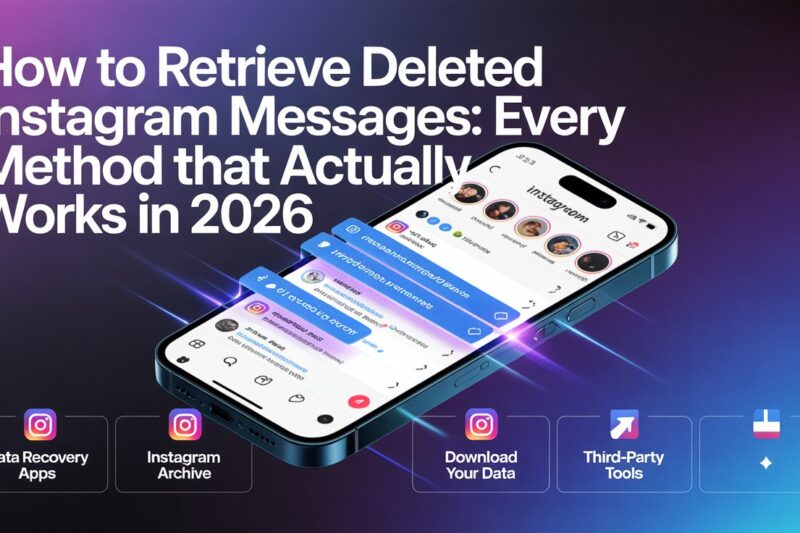 How To Retrieve Deleted Instagram Messages: Every Method That Actually Works in 2026