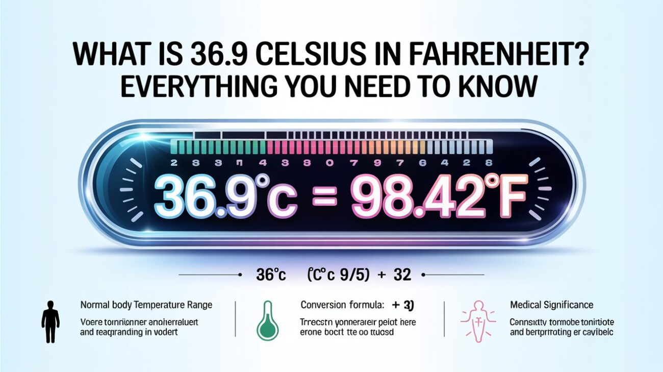 What is 36.9 Celsius in Fahrenheit? Everything You Need to Know