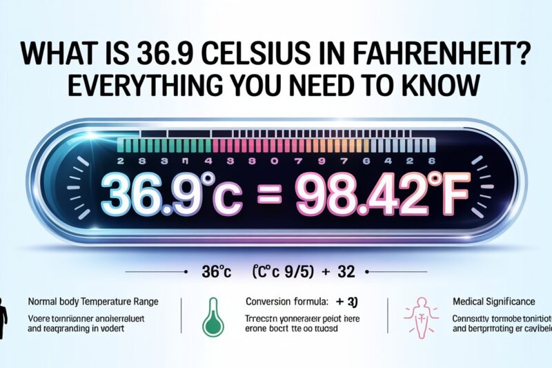 What is 36.9 Celsius in Fahrenheit? Everything You Need to Know