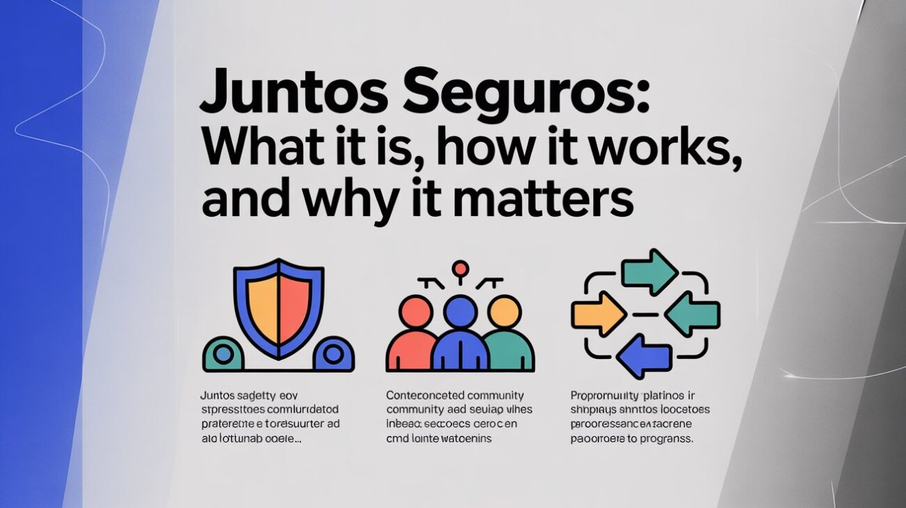 Juntos Seguros: What It Is, How It Works, and Why It Matters