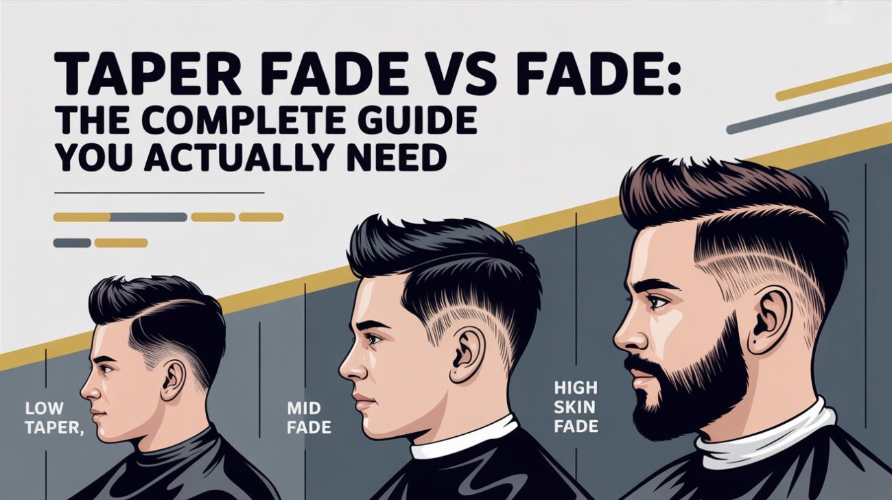 Taper Fade vs Fade: The Complete Guide You Actually Need
