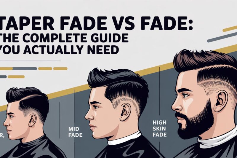 Taper Fade vs Fade: The Complete Guide You Actually Need