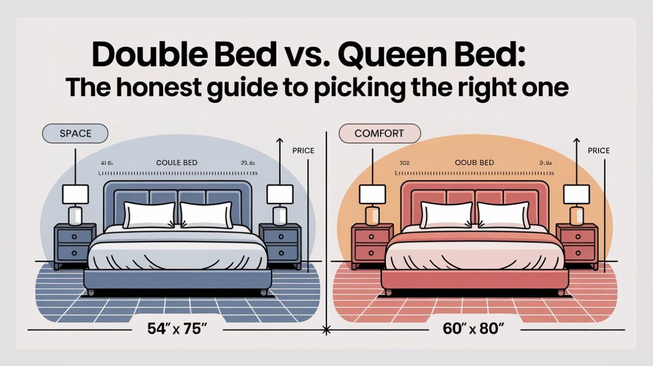 Double Bed vs. Queen Bed: The Honest Guide to Picking the Right One