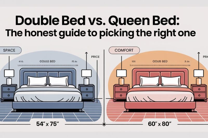 Double Bed vs. Queen Bed: The Honest Guide to Picking the Right One