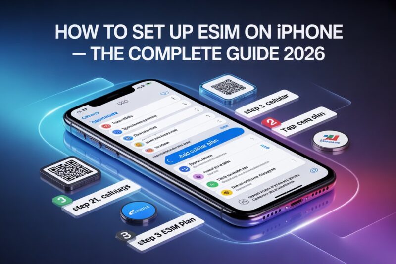 How to Set Up eSIM on iPhone — The Complete Guide (2025)