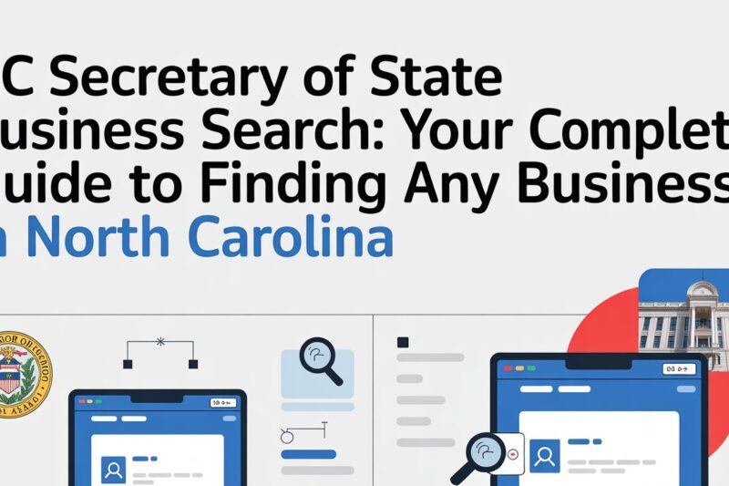 NC Secretary of State Business Search: Your Complete Guide to Finding Any Business in North Carolina