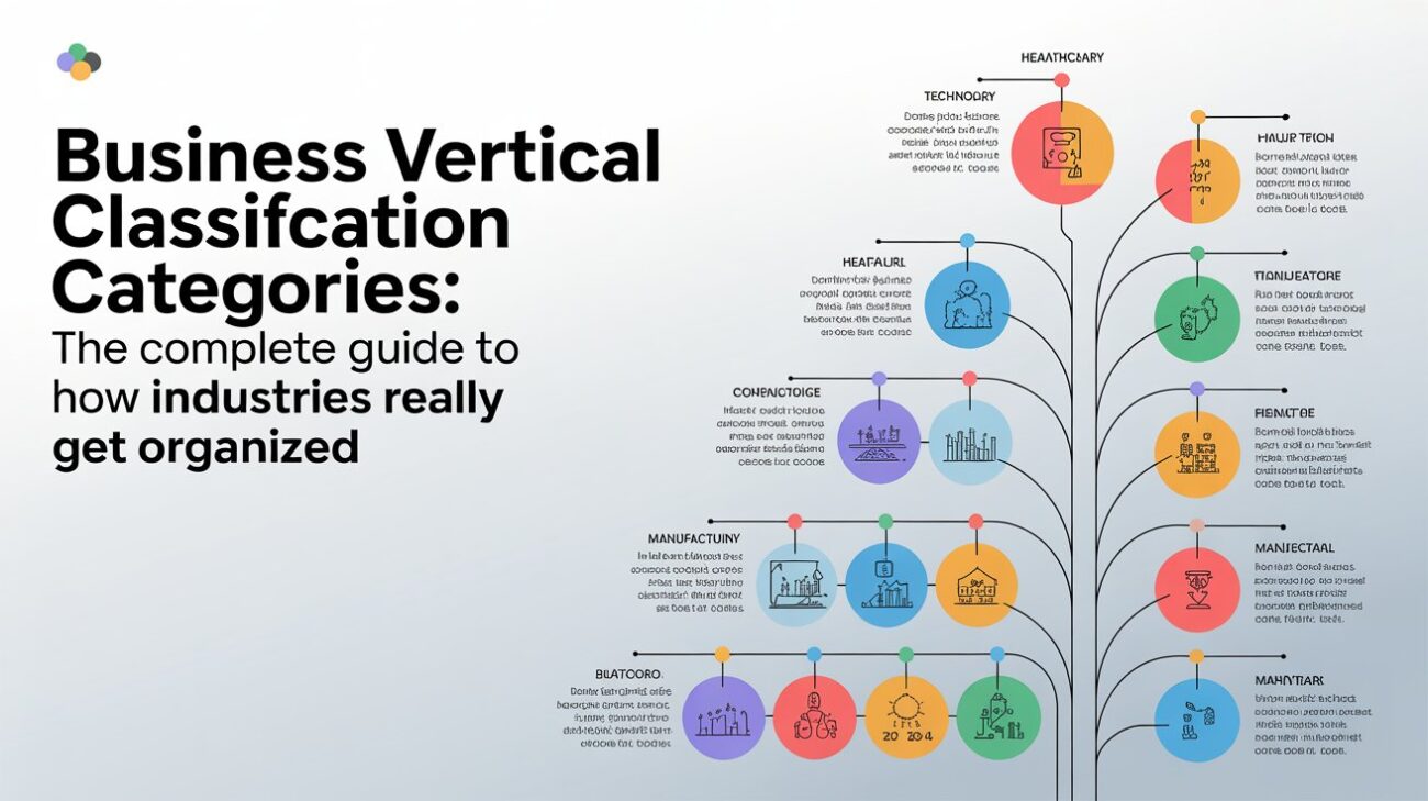 Business Vertical Classification Categories: The Complete Guide to How Industries Really Get Organized