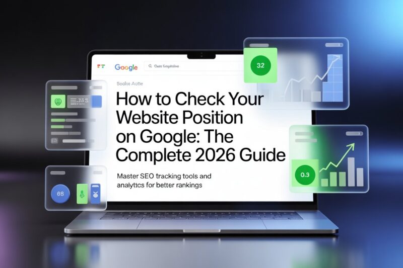 How to Check Website Position on Google: The Complete 2026 Guide