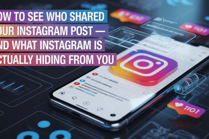 How To See Who Shared Your Instagram Post — And What Instagram Is Actually Hiding From You