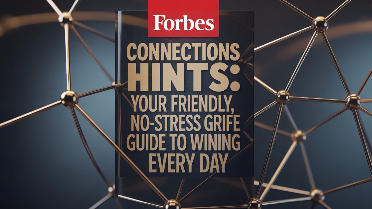 Forbes Connections Hints: Your Friendly, No-Stress Guide to Winning Every Day