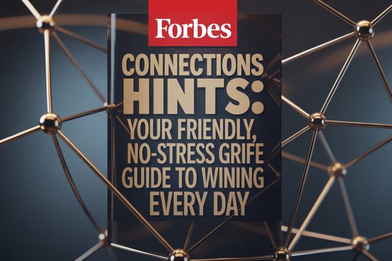 Forbes Connections Hints: Your Friendly, No-Stress Guide to Winning Every Day