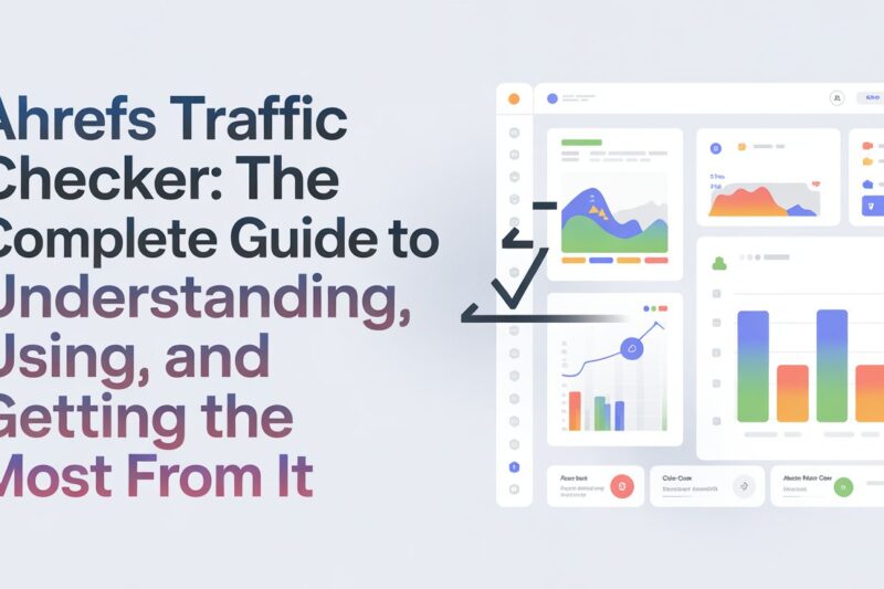 Ahref Traffic Checker: The Complete Guide to Understanding, Using, and Getting the Most From It