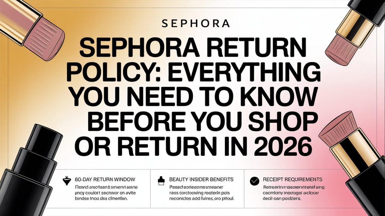 Sephora Return Policy: Everything You Need to Know Before You Shop or Return in 2026