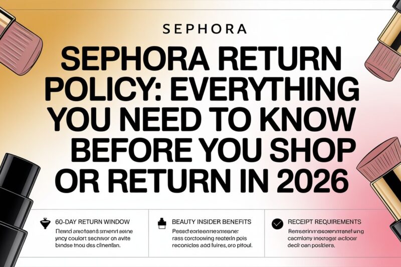 Sephora Return Policy: Everything You Need to Know Before You Shop or Return in 2026