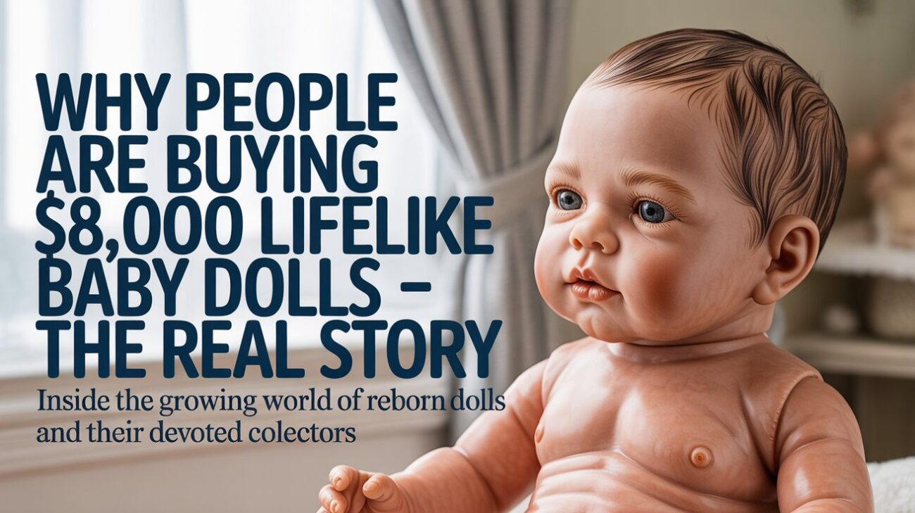 Why People Are Buying $8,000 Lifelike Baby Dolls — The Real Story