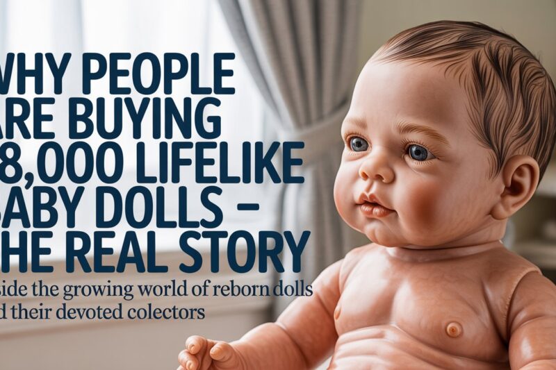 Why People Are Buying $8,000 Lifelike Baby Dolls — The Real Story