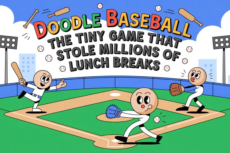 Doodle Baseball: The Tiny Game That Stole Millions of Lunch Breaks