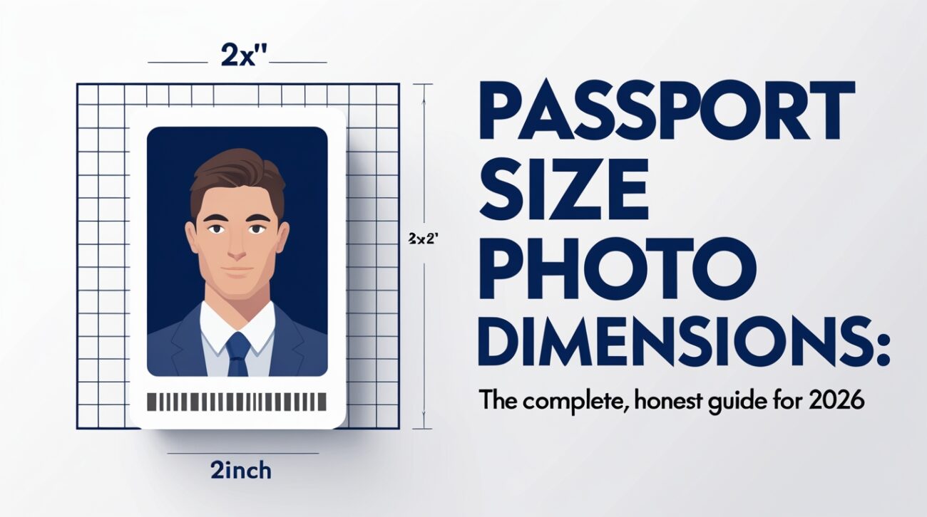 Passport Size Photo Dimensions: The Complete, Honest Guide for 2026