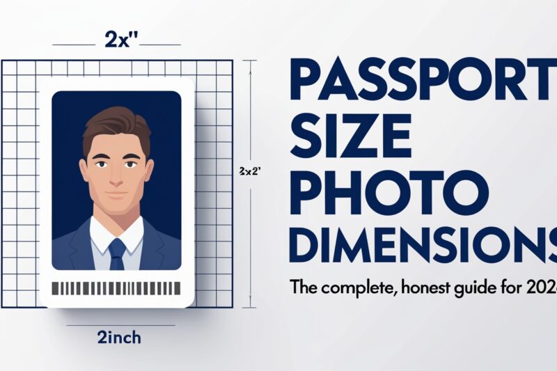 Passport Size Photo Dimensions: The Complete, Honest Guide for 2026