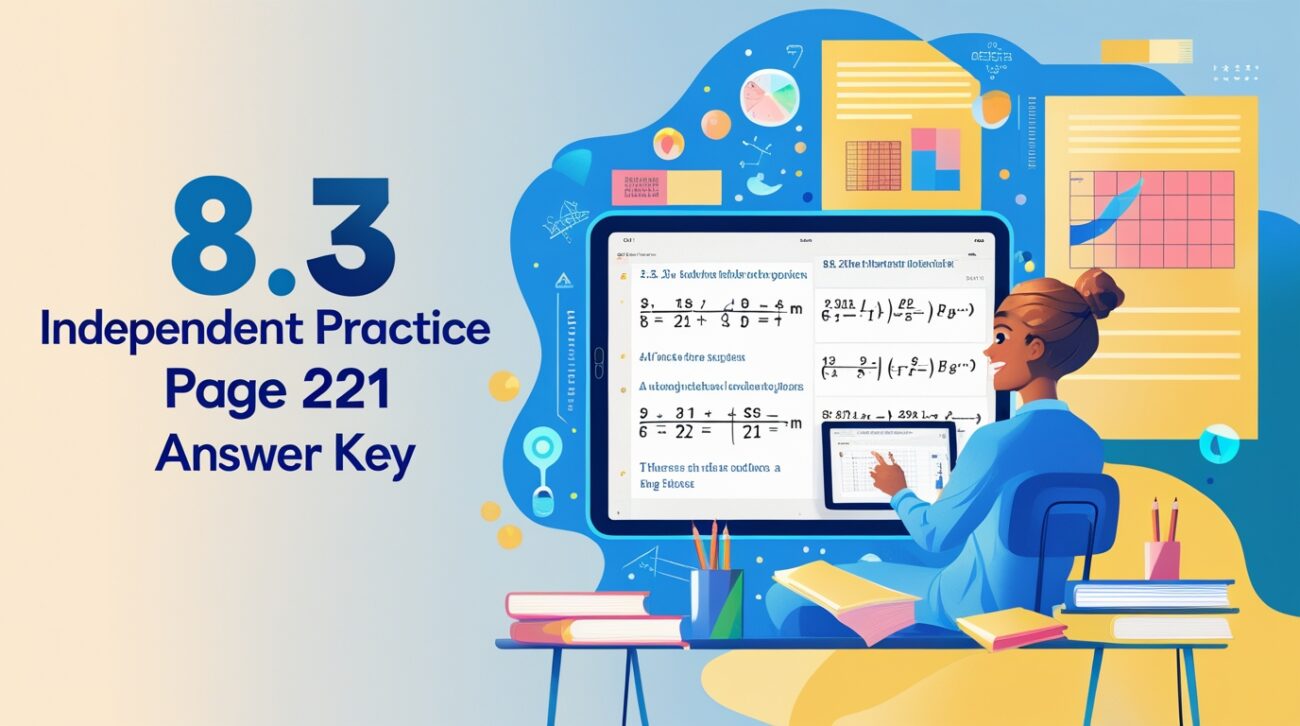 8.3 Independent Practice Page 221 Answer Key: Everything Students Need to Know