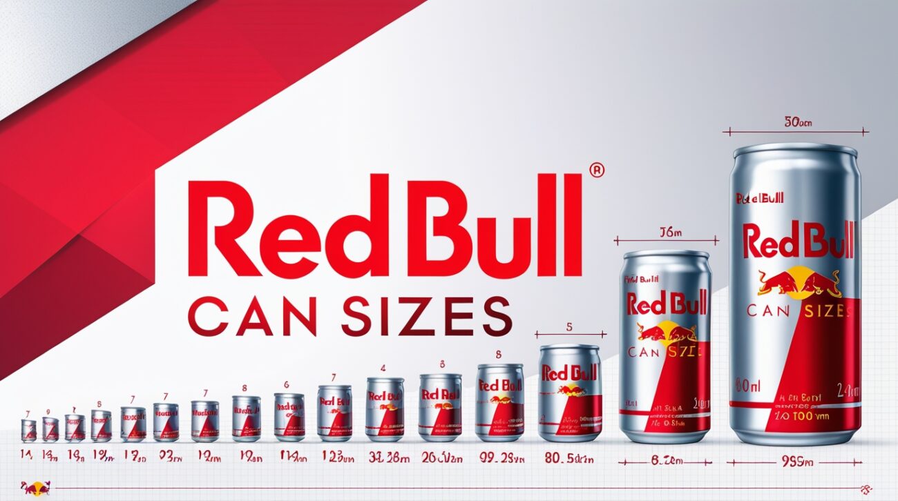 Red Bull Can Sizes: The Complete Guide to Every Size, Every Dimension, Every Detail