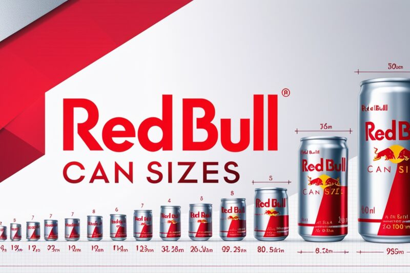 Red Bull Can Sizes: The Complete Guide to Every Size, Every Dimension, Every Detail