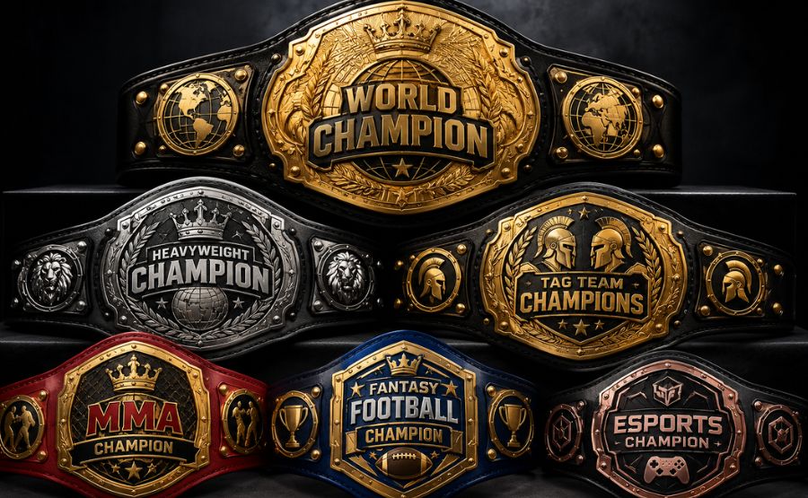Custom Championship Belts: The Ultimate Symbol of Achievement and Recognition