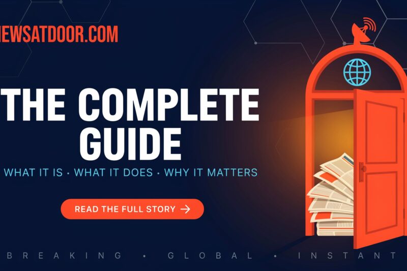 Newsatdoor com: The Complete Guide to What It Is, What It Does, and Why It Matters