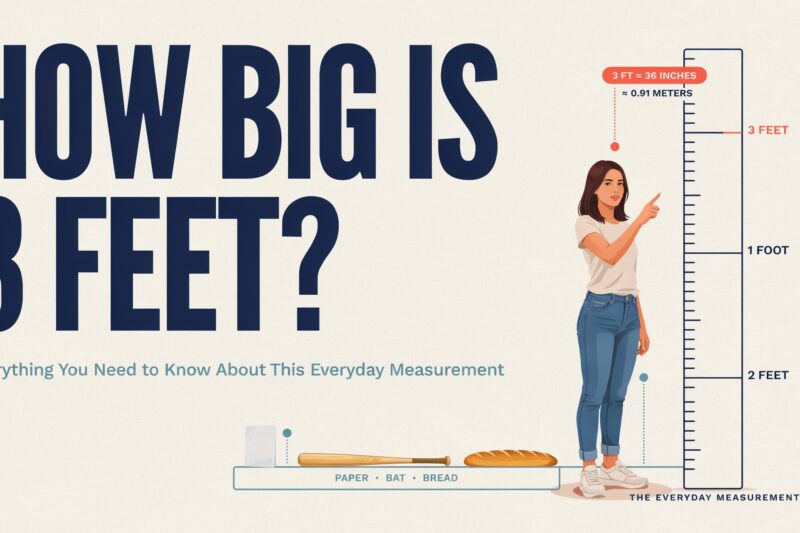 How Big Is 3 Feet? Everything You Need to Know About This Everyday Measurement