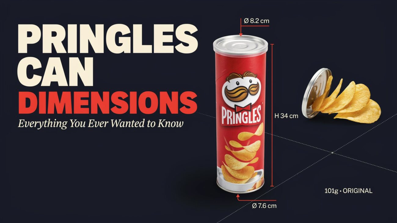 Pringles Can Dimensions: Everything You Ever Wanted to Know
