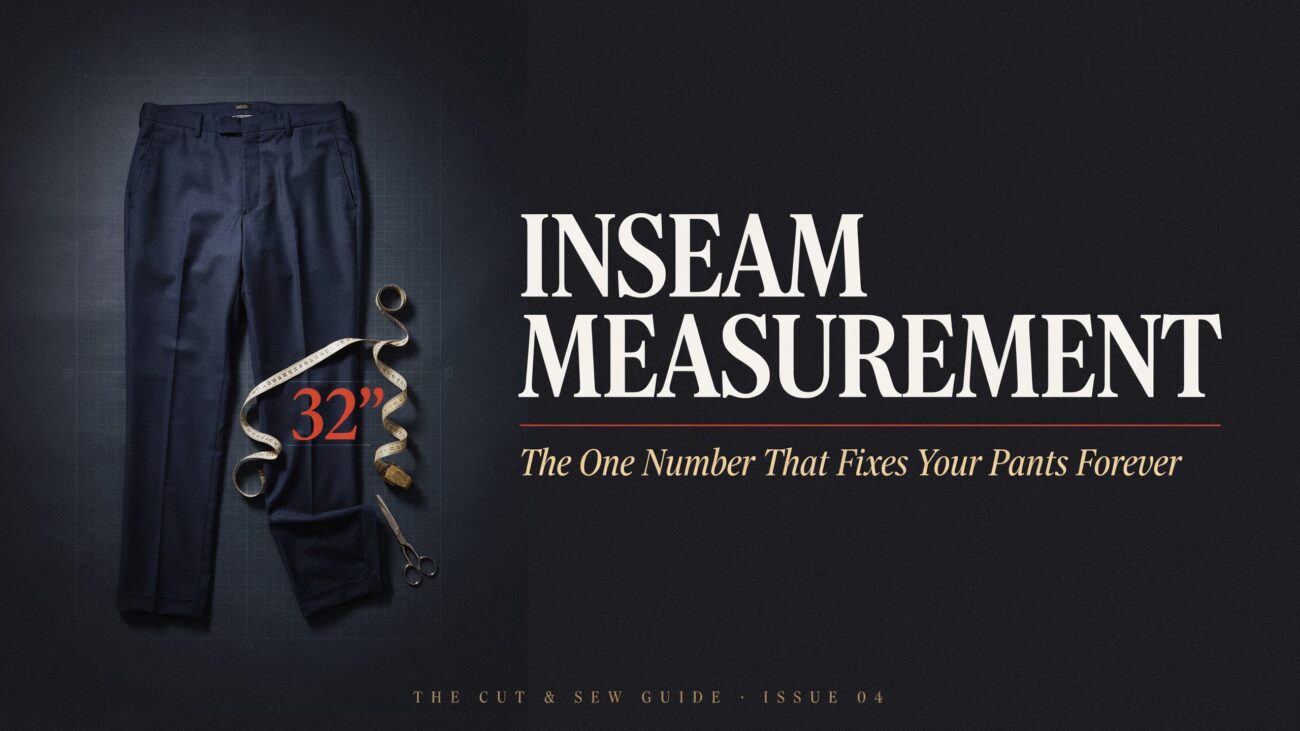 Inseam Measurement: The One Number That Fixes Your Pants Forever