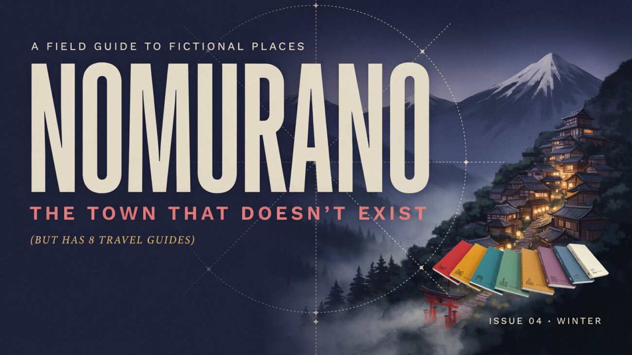 Nomurano: The Town That Doesn't Exist (But Has 8 Travel Guides)