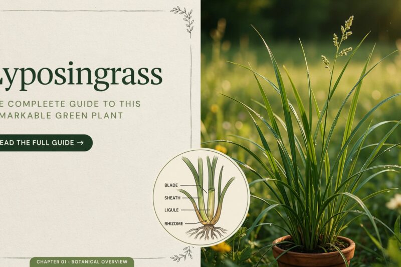 Lyposingrass: The Complete Guide to This Remarkable Green Plant