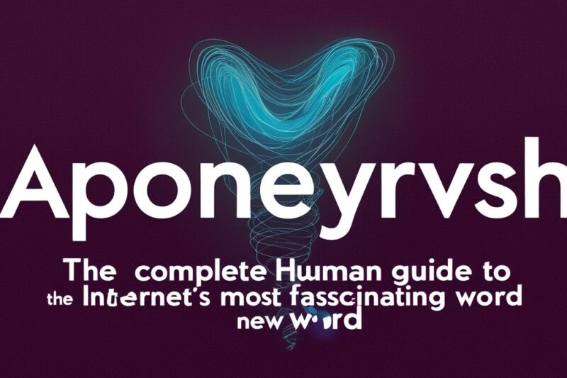 Aponeyrvsh: The Complete Human Guide to the Internet’s Most Fascinating New Word