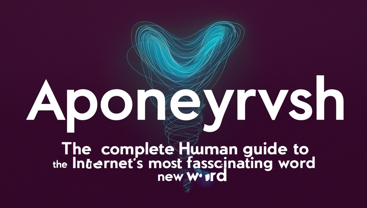 Aponeyrvsh: The Complete Human Guide to the Internet's Most Fascinating New Word